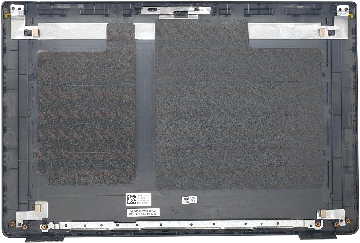 Replacement LCD Back Cover Rear Top Lid for Dell Latitude 15 3520 E3520 Series Laptop,New Dell Latitude 3520 Back Cover P/N:017XCF 17XCF Black