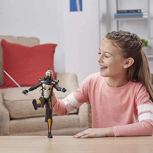 Miniatura 6 de Power Rangers Beast Morphers - Figura de acción de Cybervillain Robo-Blaze de 12 pulgadas inspirada en el programa de televisión