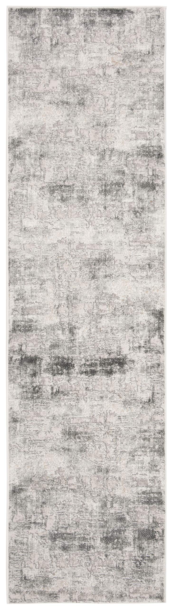 Safavieh Vogue Collection Runner Rug - 2' x 8', Beige & Charcoal, Modern Abstract Design, Non-Shedding & Easy Care, Ideal for High Traffic Areas in Living Room, Bedroom (VGE143A)