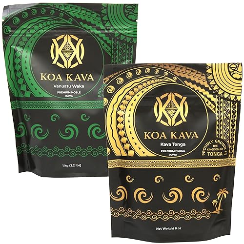 2.2 lbs Vanuatu más paquete de kava tongana de 8 oz