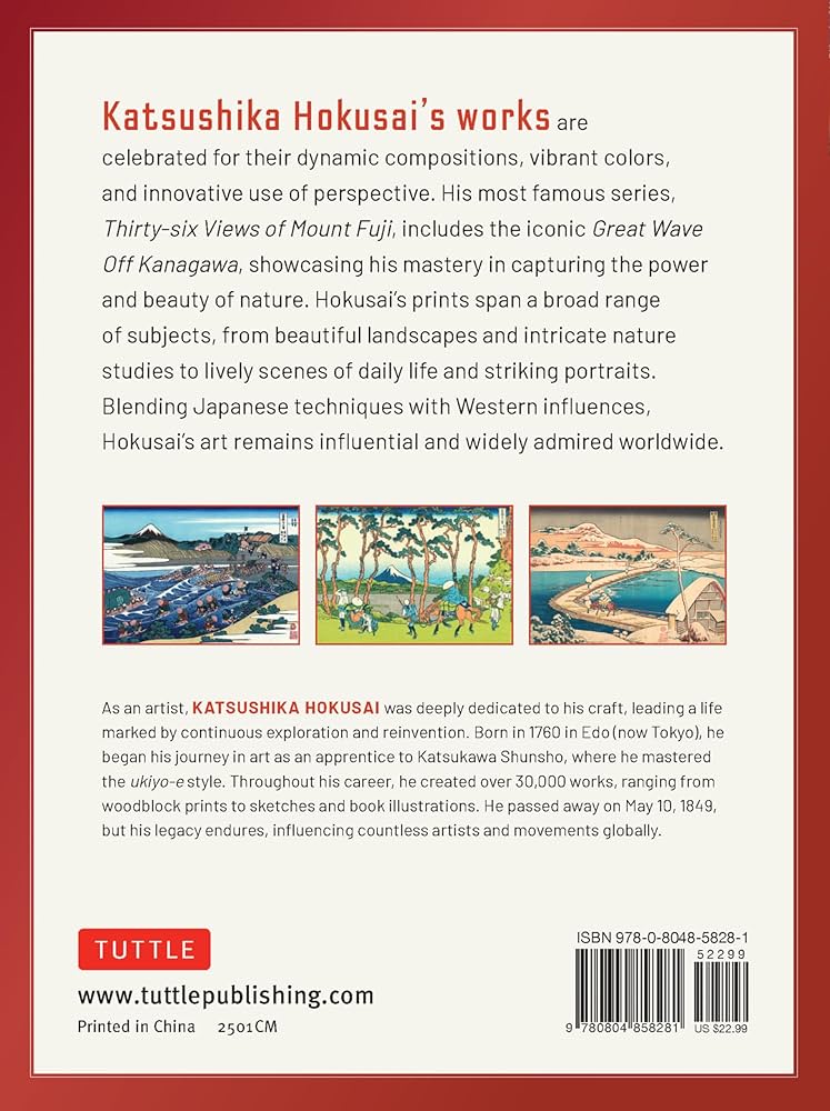 Amazon.com: Hokusai Prints Sticker Book: A Collection of