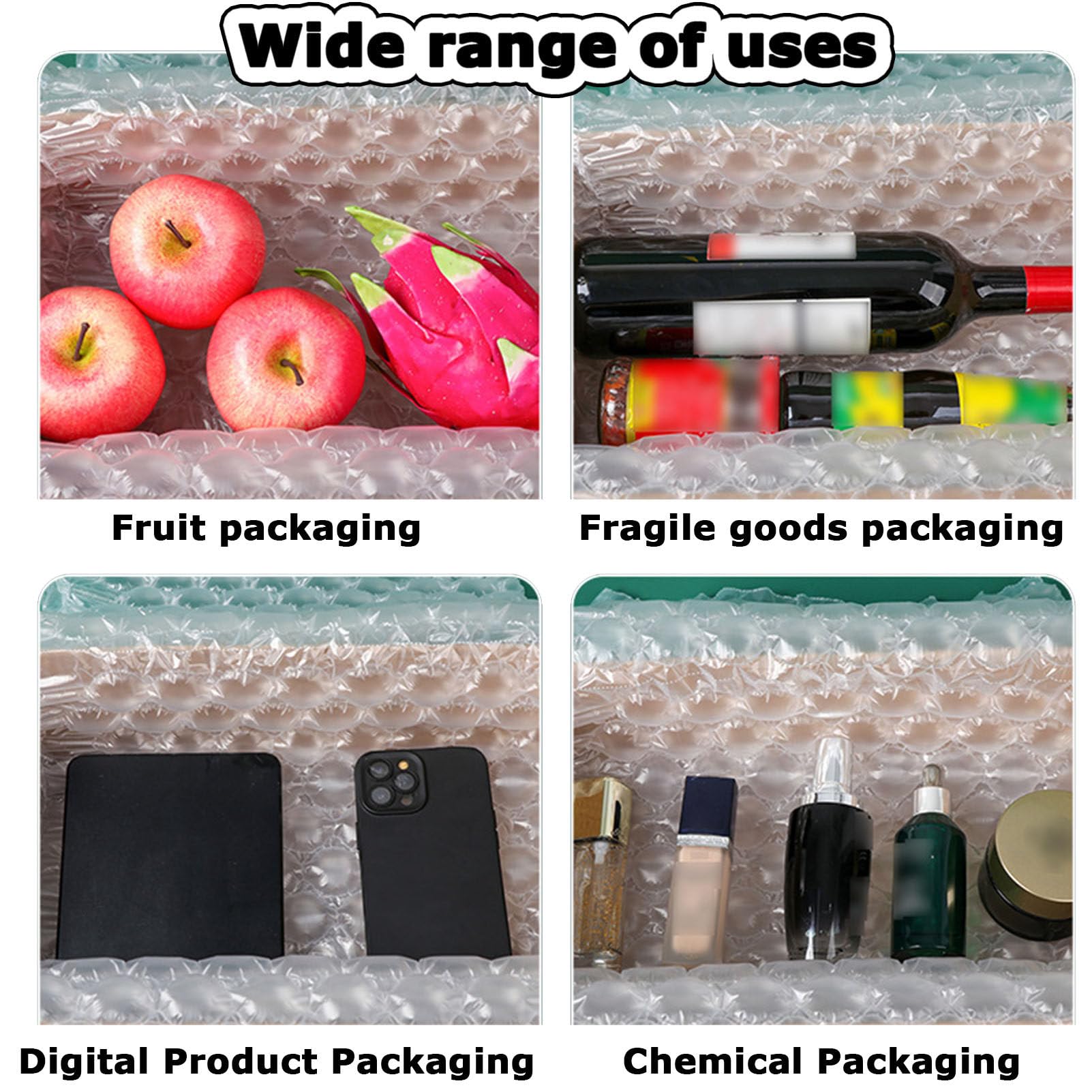 Automatische Luftkissenmaschine, hohe Geschwindigkeit 16 m/min Maximateile Luftkissen Maschine Luftkissen Maker Airbags Packmaschinenluftkissen max.,White