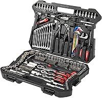 Vista 8 de STARWORK TRUE MECHANIC™ Juego de herramientas mecánicas de 314 piezas y juego de dados, juego métrico profesional