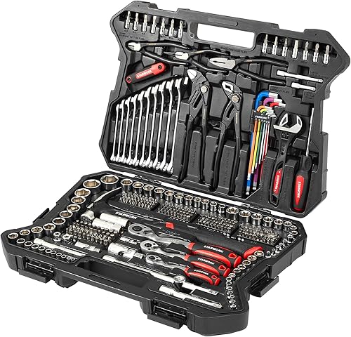 Miniatura 8 de STARWORK TRUE MECHANIC™ Juego de herramientas mecánicas de 314 piezas y juego de dados, juego métrico profesional