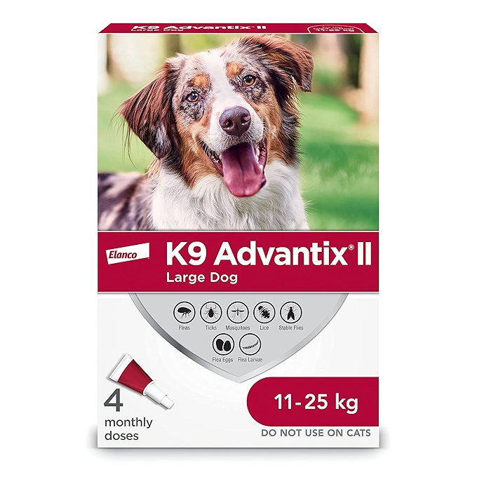 K9 Advantix II大型犬跳蚤和蜱虫治疗剂