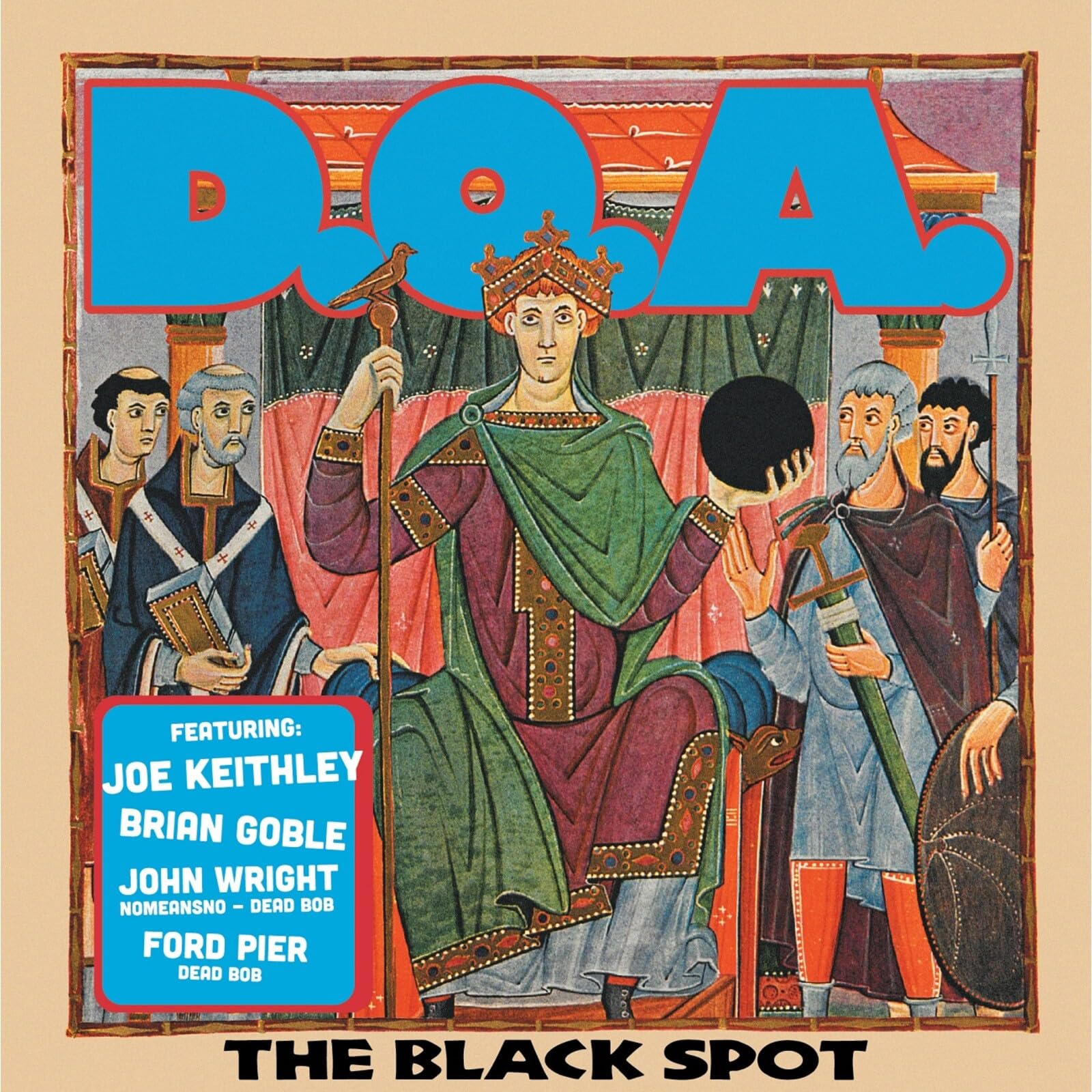 D.O.A. Vinyl Album The Black Spot, US Import