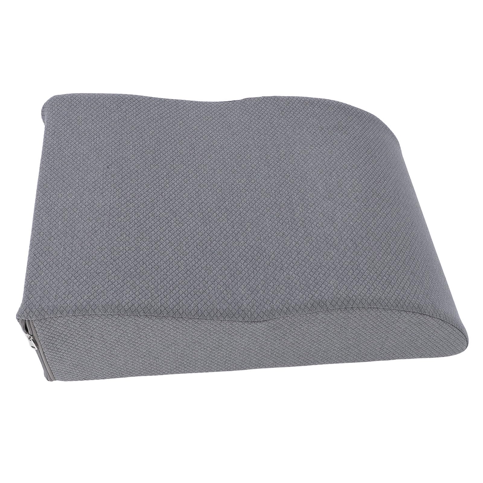 Almohada de elevación de piernas, cuña de Espuma viscoelástica de Dos piernas para Ancianos, Mujeres Embarazadas, Cama para Dormir en Forma de S