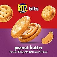 Vista 2 de RITZ Bits Galletas sándwich de mantequilla de maní, 8.8 onzas