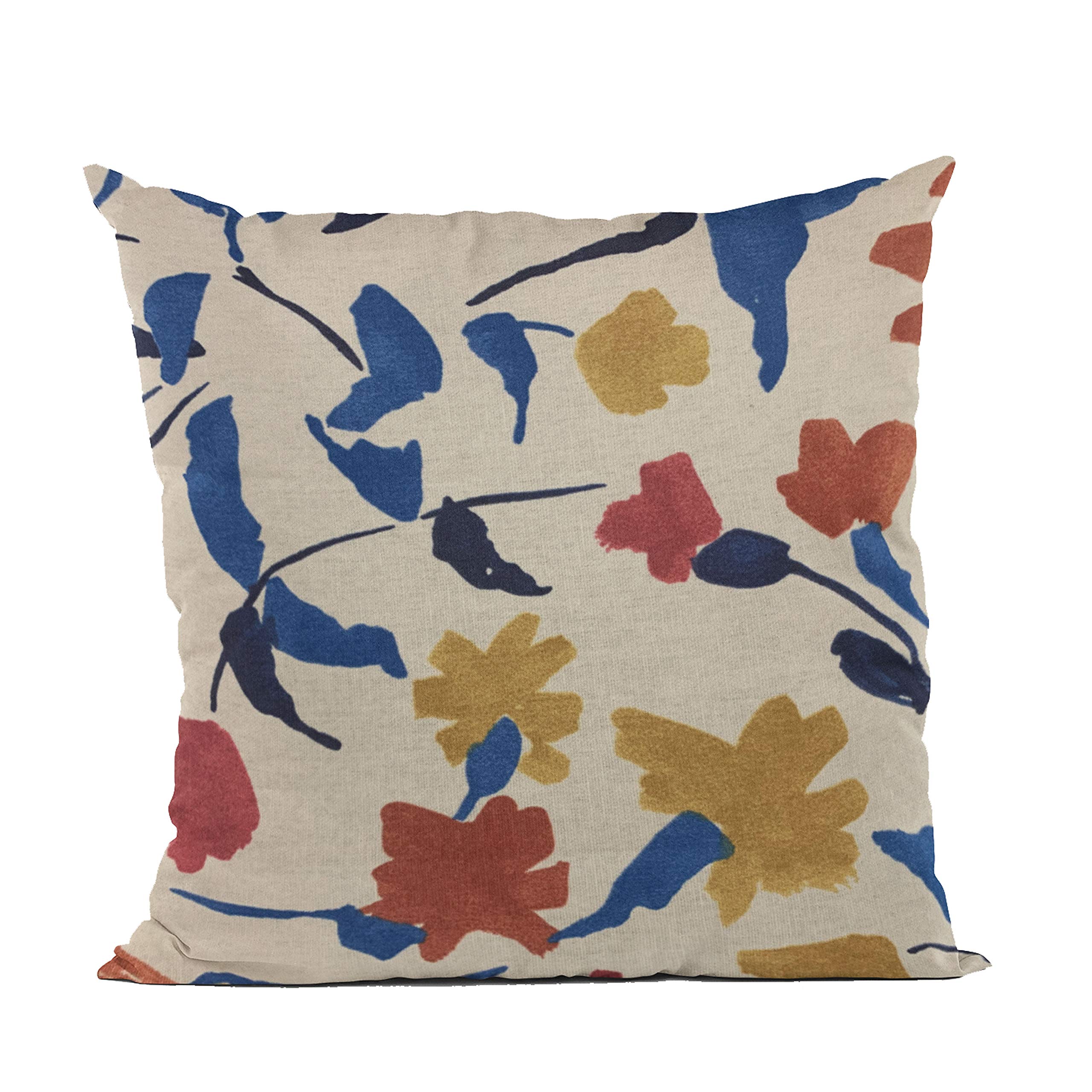 Plutus Brands Multi-Color Plutus Creative Graphic Print Luxury Throw Pillow 26 in x 26in, Double Sided 26" x 26"