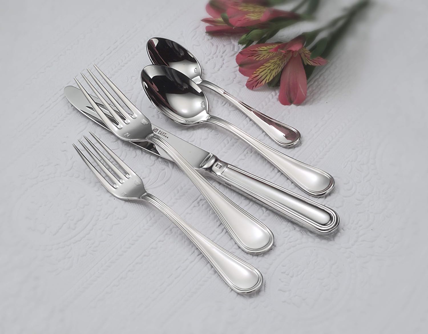 Oneida Tablespoon/Serving Spoons Flatware, Set of 12, Silver