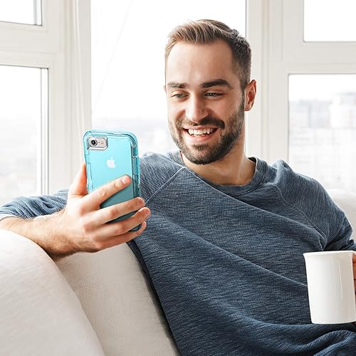 Miniatura 7 de ORIbox - Funda compatible con iPhone SE 2020, funda compatible con iPhone 7, funda compatible con iPhone 8, funda resistente a los golpes,