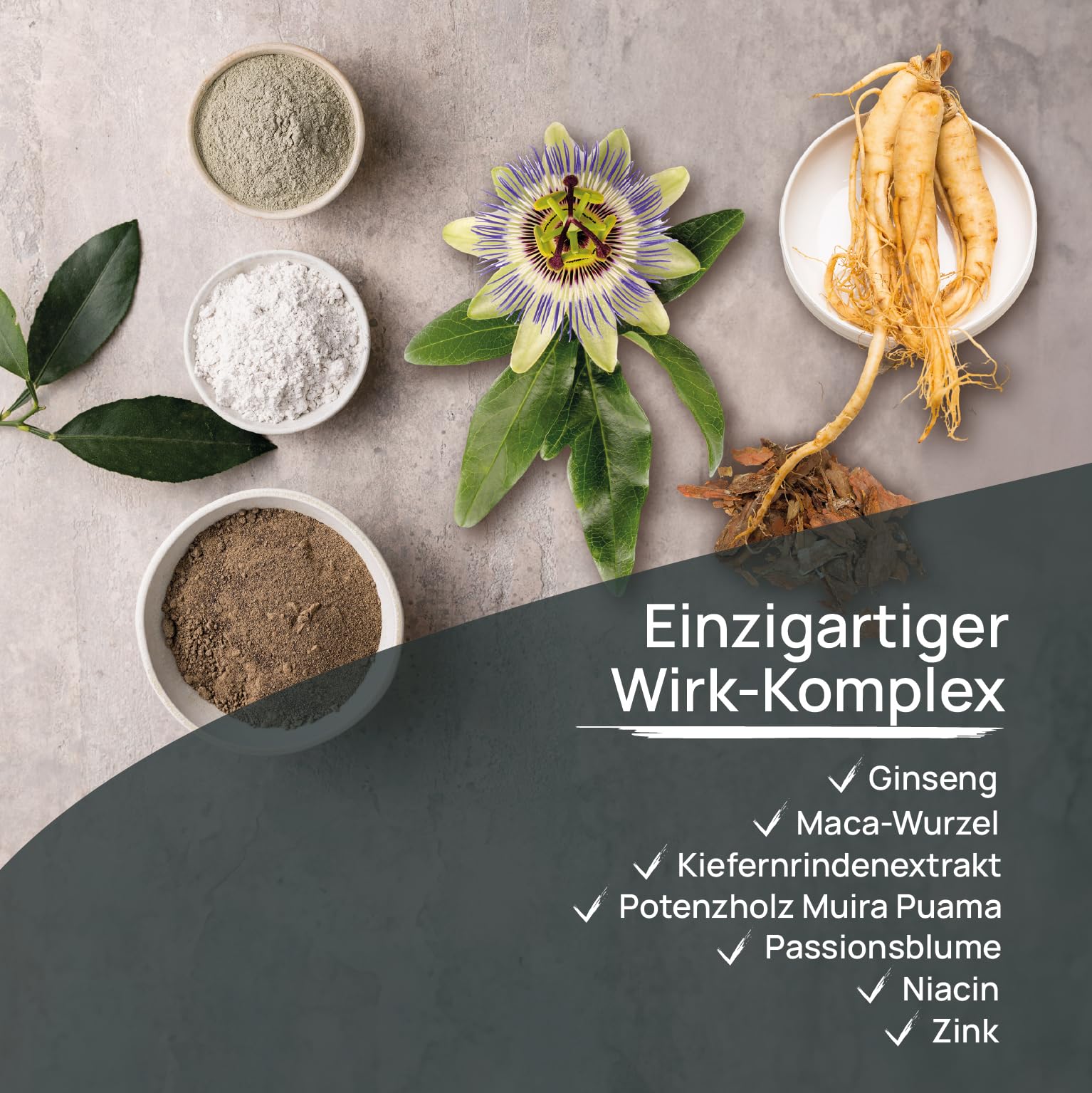 Wellpursan Erektio Stark, 90 Kapseln, für aktive Männer, mit L-Arginin, Pflanzenstoffen, Maca, Zink, pflanzlich hochdosiert