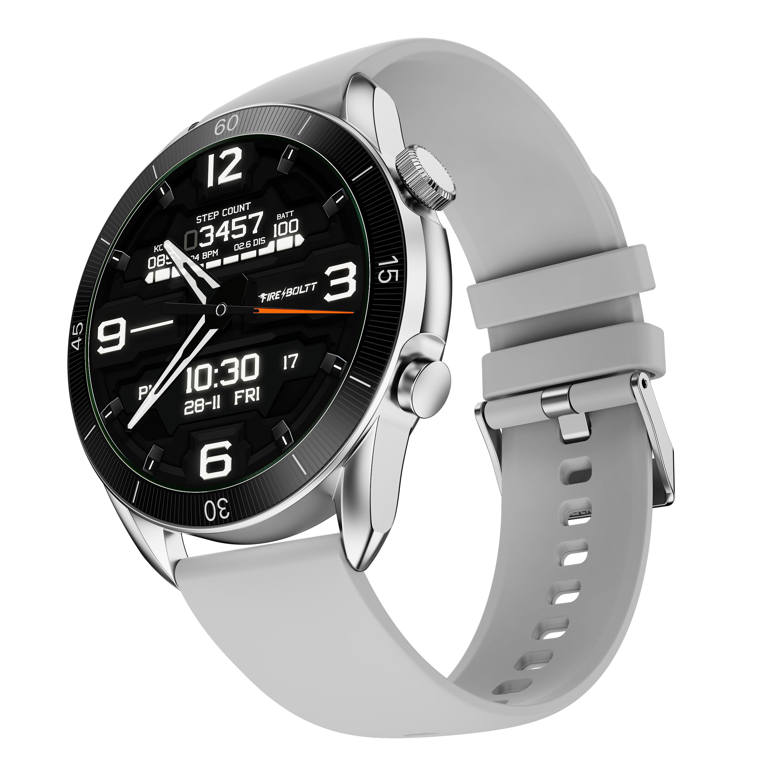 Fire-Boltt Legacy Luxury Smartwatch | 1.43" AMOLED Display with Always On | Bluetooth Calling & Voice Assistant | Wireless Charging | Health & Fitness...