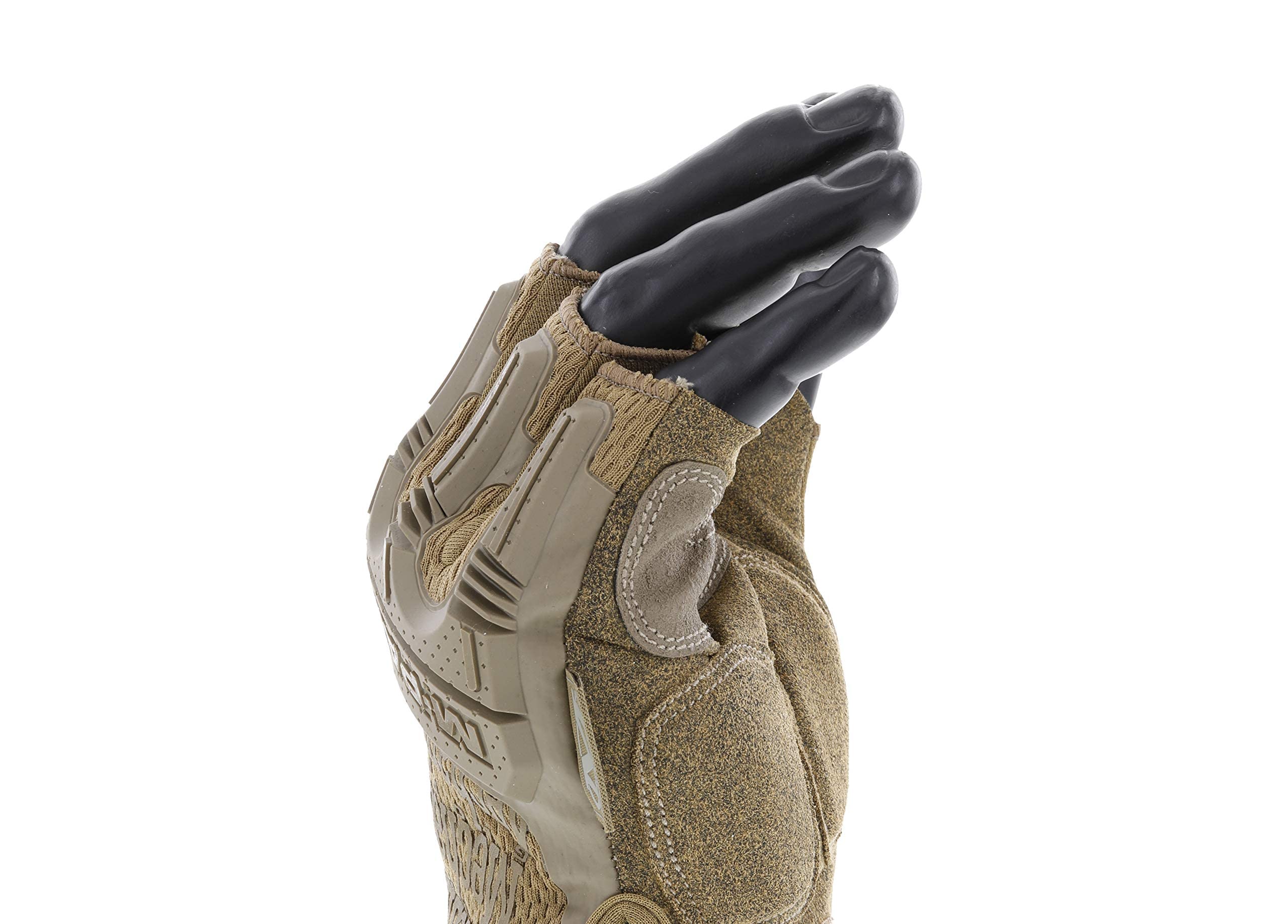 Mechanix Wear MFL-72-010 M-Pact Fingerless Guanti, Coyote, Large