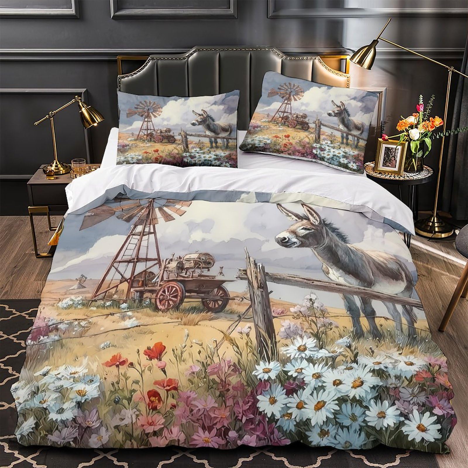 Housse de couette 3D résistante pour en finir avec les draps rêches qui décolorent