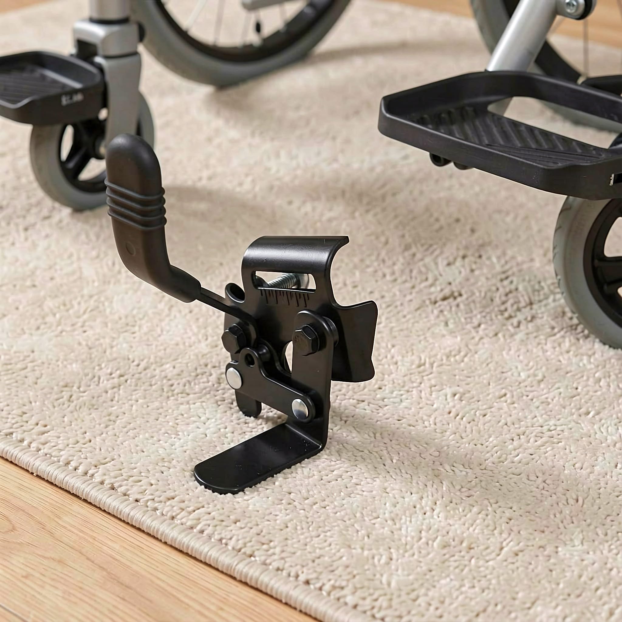 Gatuida 2 unidades de freno de mano universal para silla de ruedas,