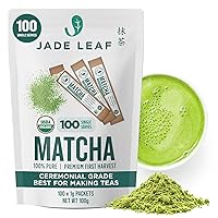 Vista 11 de Jade Leaf - Polvo de té verde matcha japonés orgánico, grado de ingrediente (bolsa a granel de 1 libra)