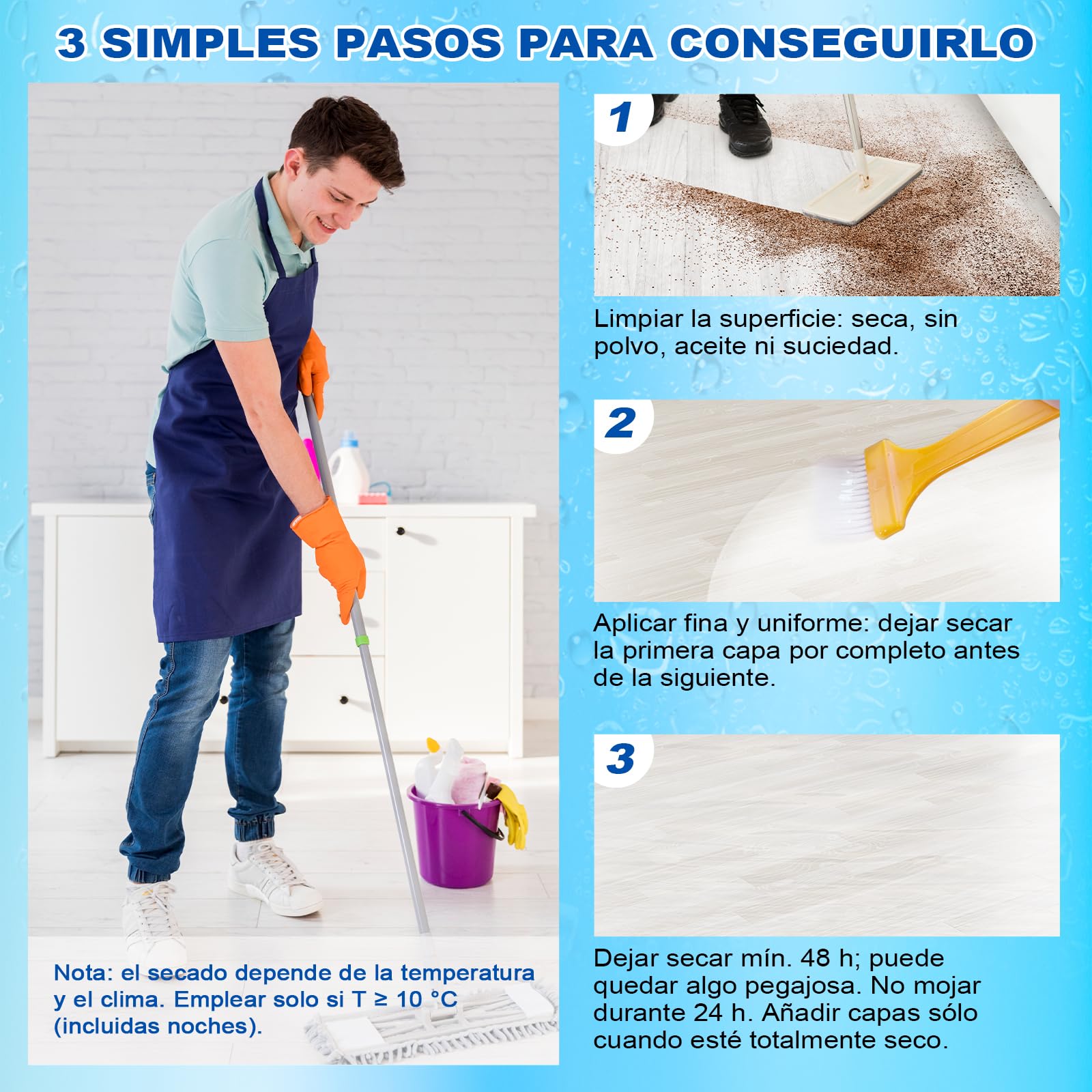 Sellador Líquido Impermeable 2KG, Revestimiento Impermeable | Impermeabilizante Transparente para Interior y Exterior | Antifugas para Baño, Cocina, Techo, Pared, Terraza y Balcón