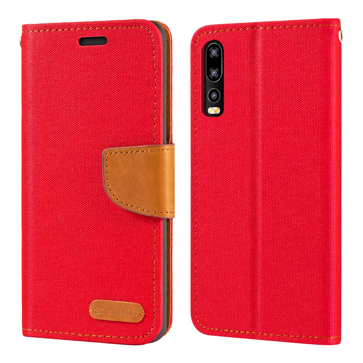 Elephone U2 Case, Oxford Leather Wallet Case with Soft TPU Back Cover Magnet Flip Case for Elephone U2 Pro