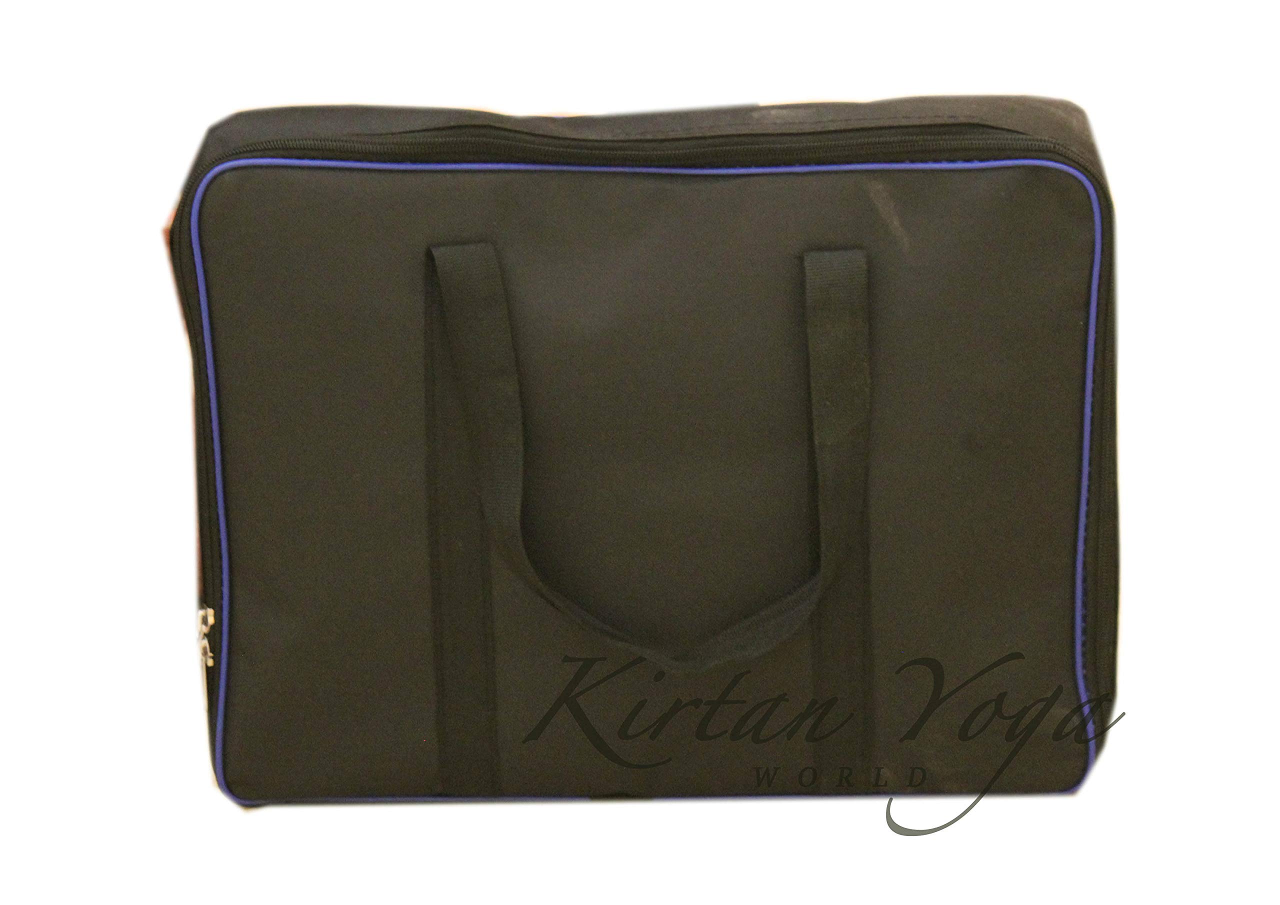 Shruti Box Raga Mini Professionnel en Teck - Gamme de Do à Do (3 à 4), 30 x 22 x 8,5 cm, 2 kg, Accordage 440 Hz