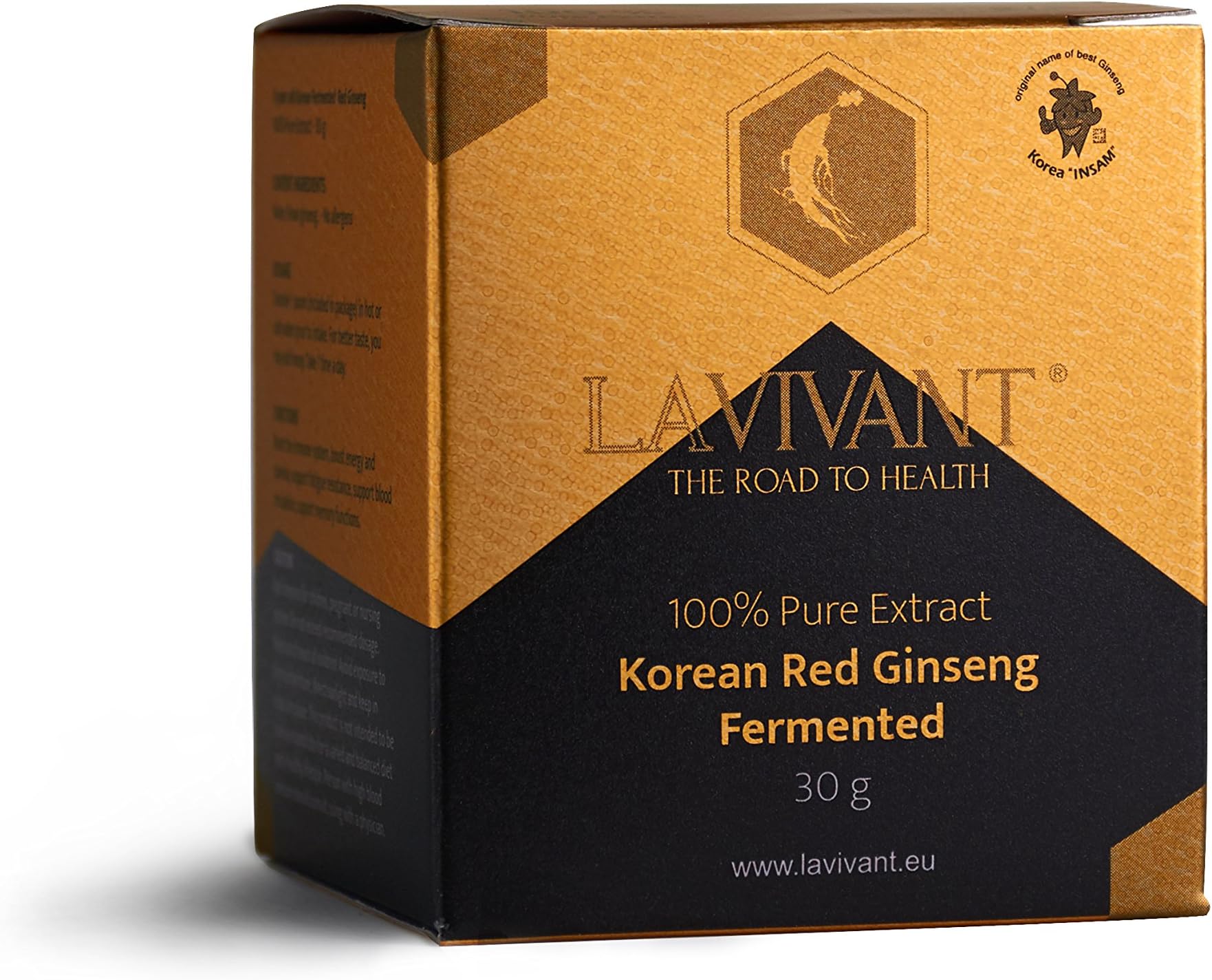Korean Fermented Red Ginseng Extract, 110mg/g, 30 Days
