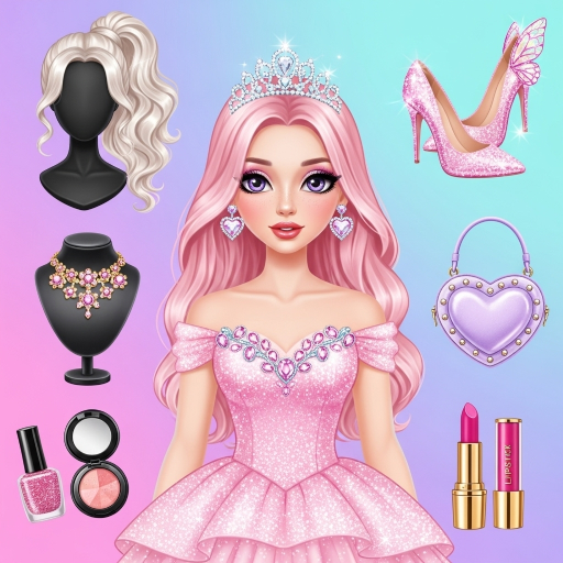 Schminken & Ankleiden: Mädchenspiele