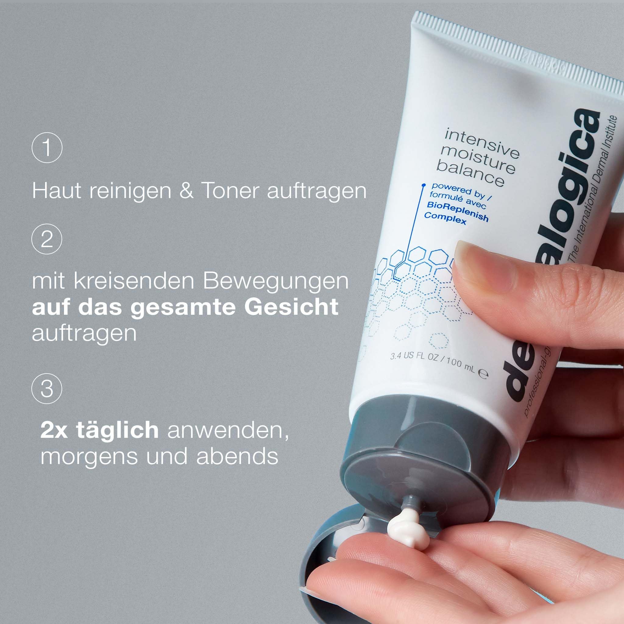Dermalogica Intensive Moisture Balance Feuchtigkeitspflege | Reichhaltige Feuchtigkeitspflege mit Hyaluronsäure für trockene Haut, die die Hautbarriere unterstützt.