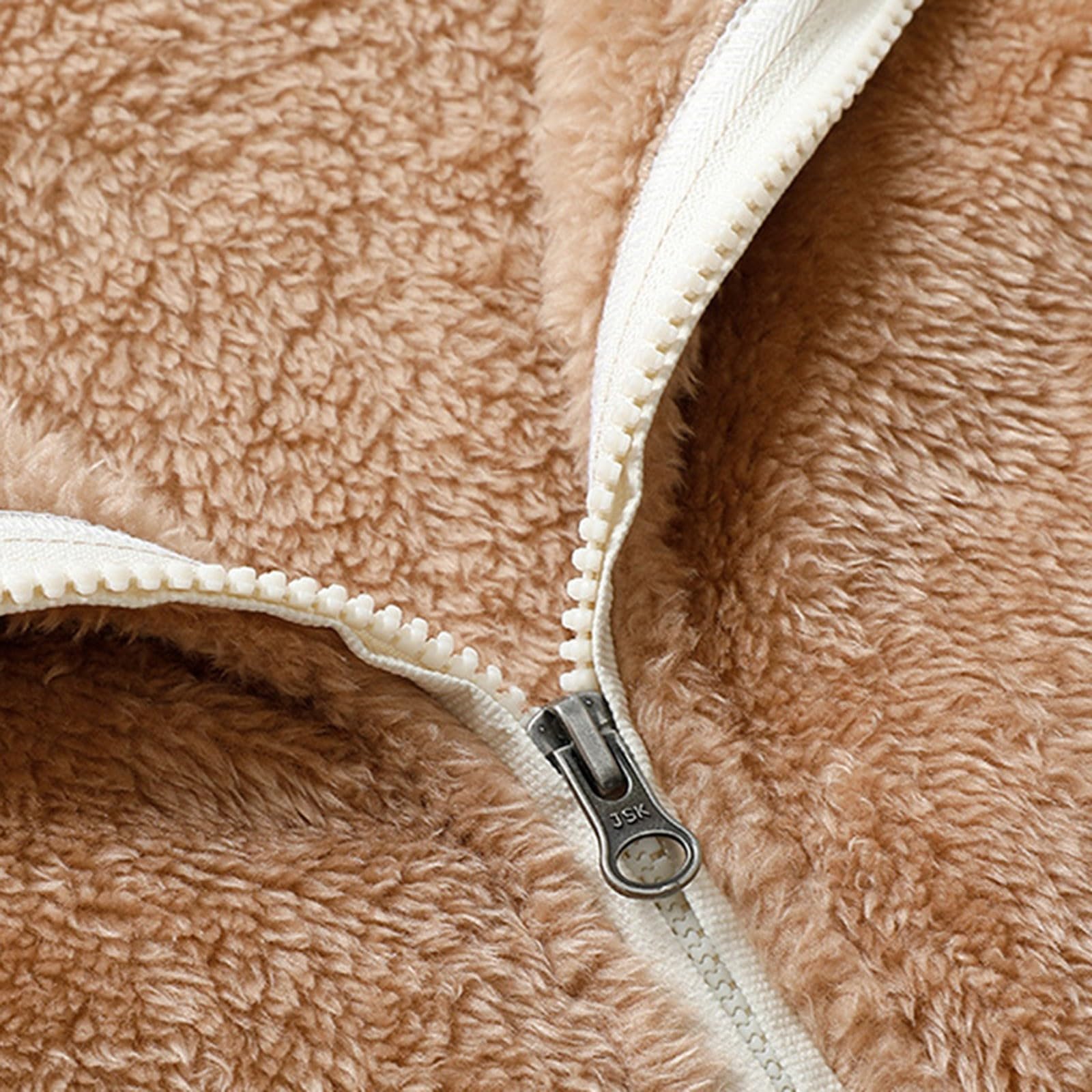 Herren Winter Schlafanzug Korallensamt Mit Dicker Strickjacke Flanell Warme Heimkleidung Übergröße