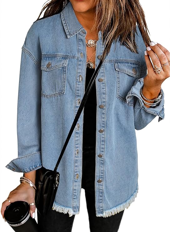 Dokotoo Denim Jacket Denim Shirt