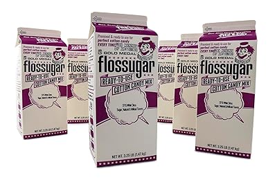 Snappy Gold Medal White Citrus Candy Flossugar, 52 Oz - 12 Gallon, Pack of 6