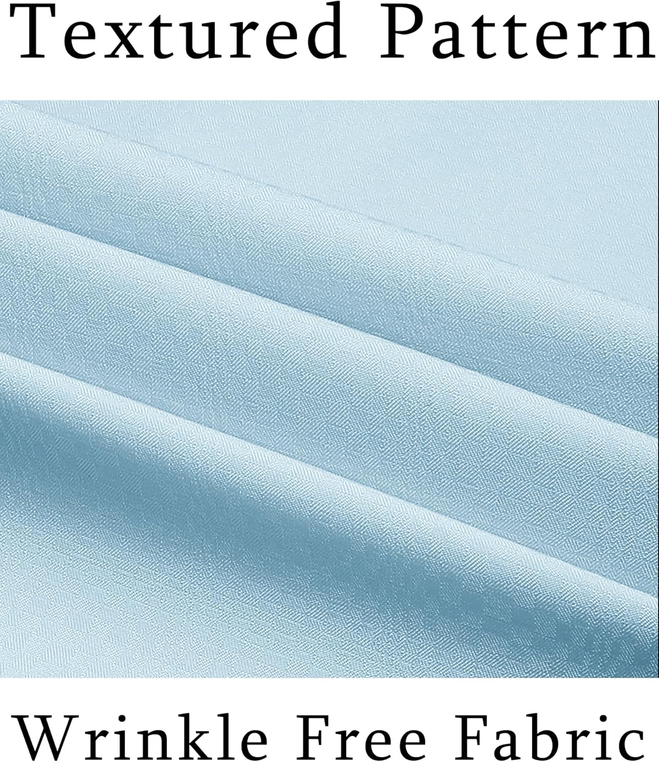 COOFANDY Men's Short Sleeve Dress Shirts Wrinkle Free Regular Fit Dress Shirt Textured Casual Button Down Shirts - Image 4