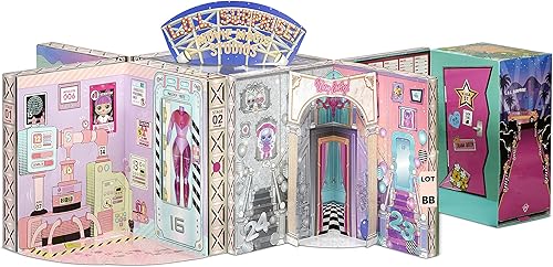 Miniatura 6 de LOL Surprise OMG Movie Magic Studios con más de 70 sorpresas 12 muñecas que incluyen 2 muñecas de moda 4 etapas de estudio de cine pantalla verde y
