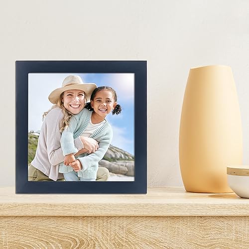 Vista 270 de Lawrence Frames Marco de fotos de madera de nogal, colección de galería, nogal claro, 2.5 x 3.5 pulgadas