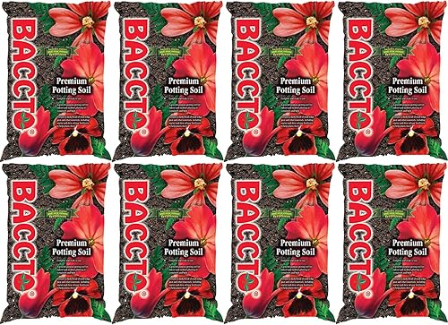 Michigan Peat Tierra para macetas multiusos de alta calidad con perlita para macetas de interior y exterior, macetas, cama elevada y jardinería en