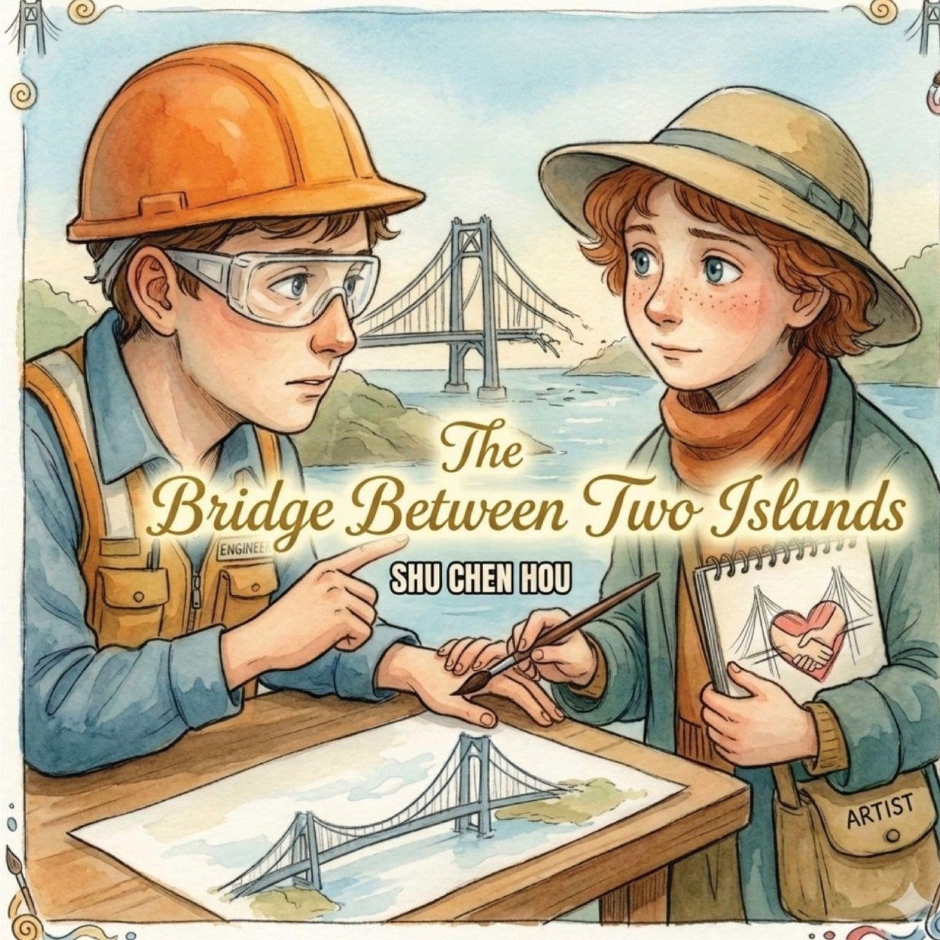 The Bridge Between Two Islands: A Gentle Story About Friendship, Courage, and Connection: 9 (Whispers of Wonder)