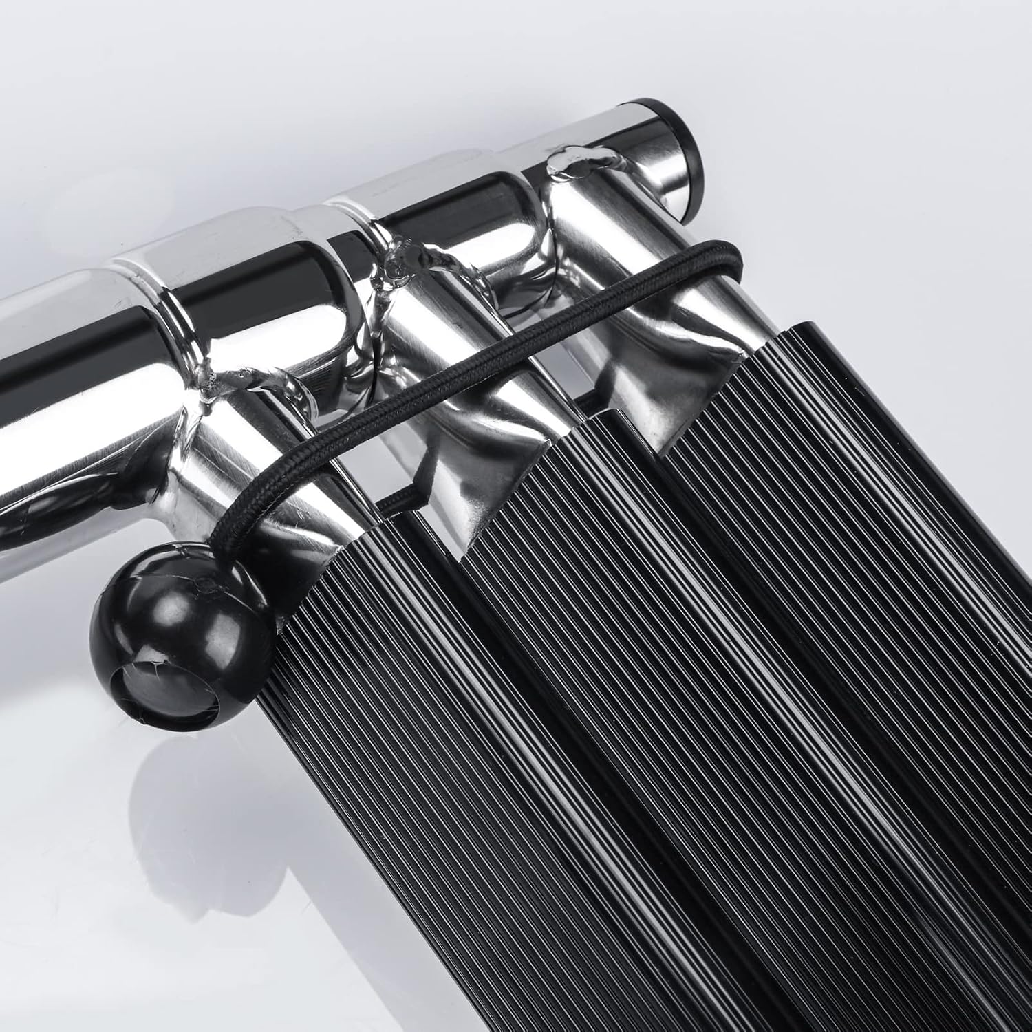 Hoffen 3 Step Telescopic Marine Boat Drop Ladder Swim Step - Stainless Steel Folding Ladder for Boat Yacht