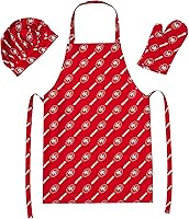 Vista 12 de Northwest NFL unisex-adult 3-piece Apron, Oven Mitt and Chef Hat Set