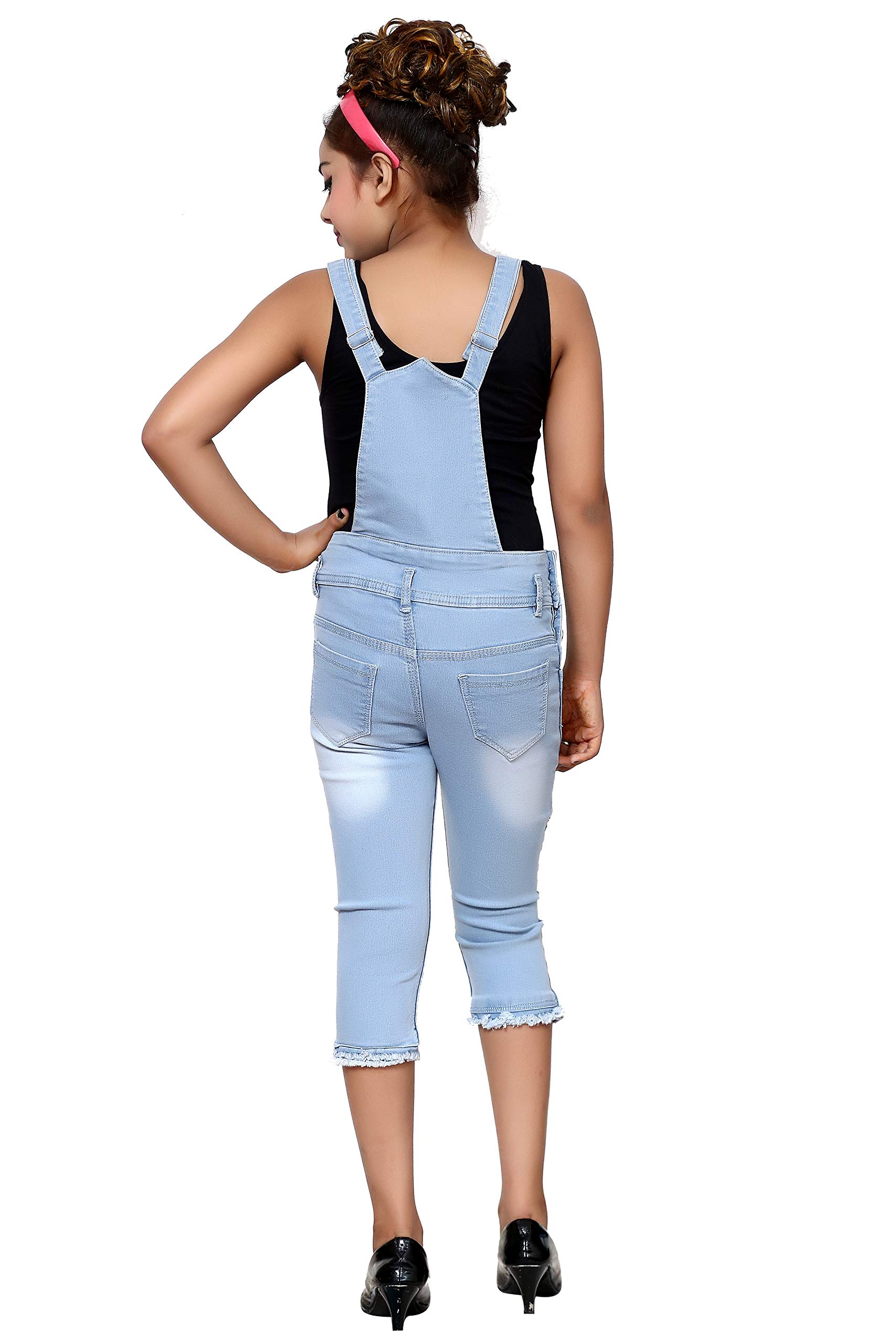 ORIEX Girls stylish comfort capri dungaree LB38 1