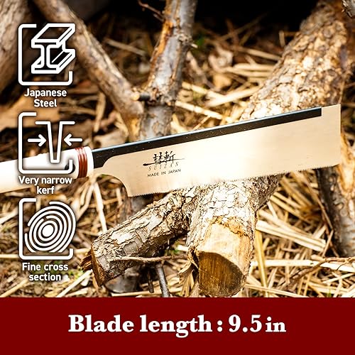 Vista 14 de SUIZAN Hoja de repuesto para sierra de cola de milano Dozuki 6" Crosscut