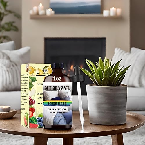 Miniatura 78 de Aceite esencial de sándalo, aceite de sándalo, 4 onzas líquidas, 4.1 fl oz para difusor, humidificador, limpieza de yoga, bricolaje, velas