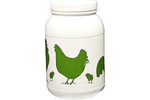 Spacious and Convenient Chicken Dust Bath Container