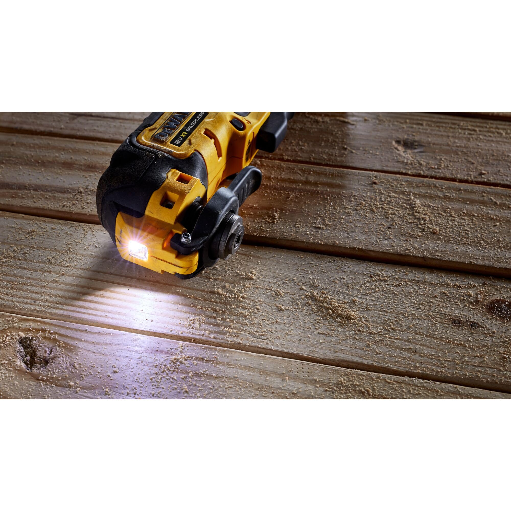 DeWalt DCS353D2-QW, Multiherramienta oscilante, Sin escobillas, Adaptador Multifit, Luz LED, Juego de 29 accesorios, 2 baterías, cargador y Maletín TSTAK