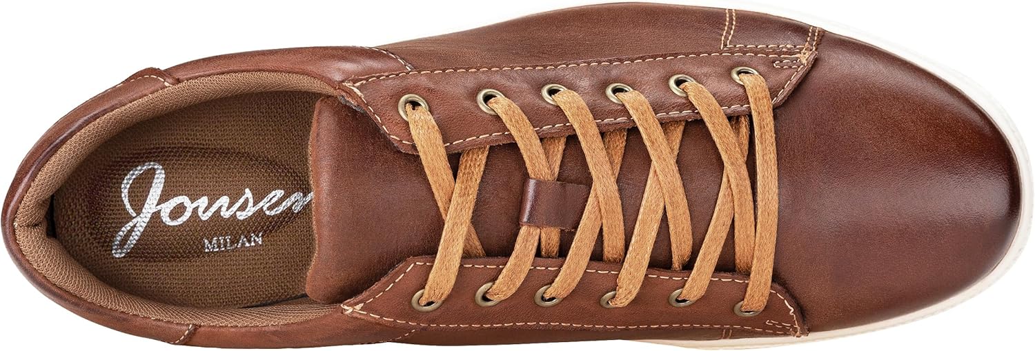 Jousen Men' s Casual Shoes Leather Dress Sneakers Business Casual Shoes for Men Breathable Fashion Sneakers - Image 5