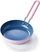 Vista 8 de GreenPan Mini Sartén Antiadherente de Cerámica Saludable, Sartén Redonda para Huevos de 5", Libre de PFAS, Apta para Lavavajillas, Mango que se