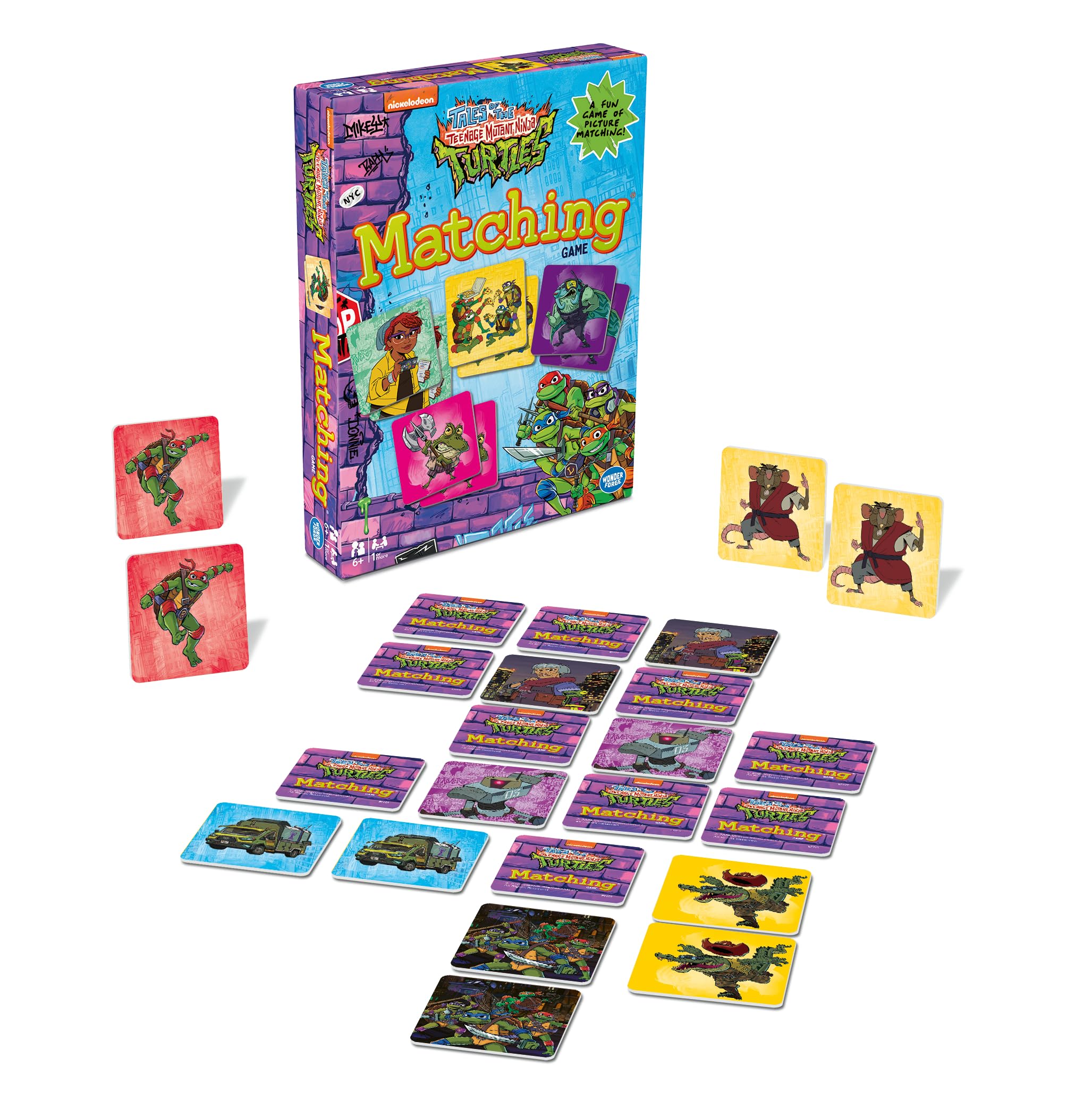 Amazon.com: Wonder Forge Teenage Mutant Ninja Turtles Matching