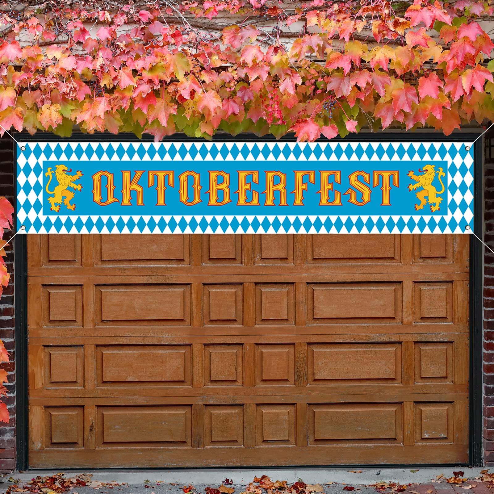 Oktoberfest Welcome Banner Munich Beer Festival Decor Blue - Philippines