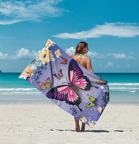 Miniatura 9 de American Eagle - Toalla de playa de microfibra de 30 x 60 pulgadas, sin arena, de secado rápido, para adultos, adolescentes y niños (bandera de