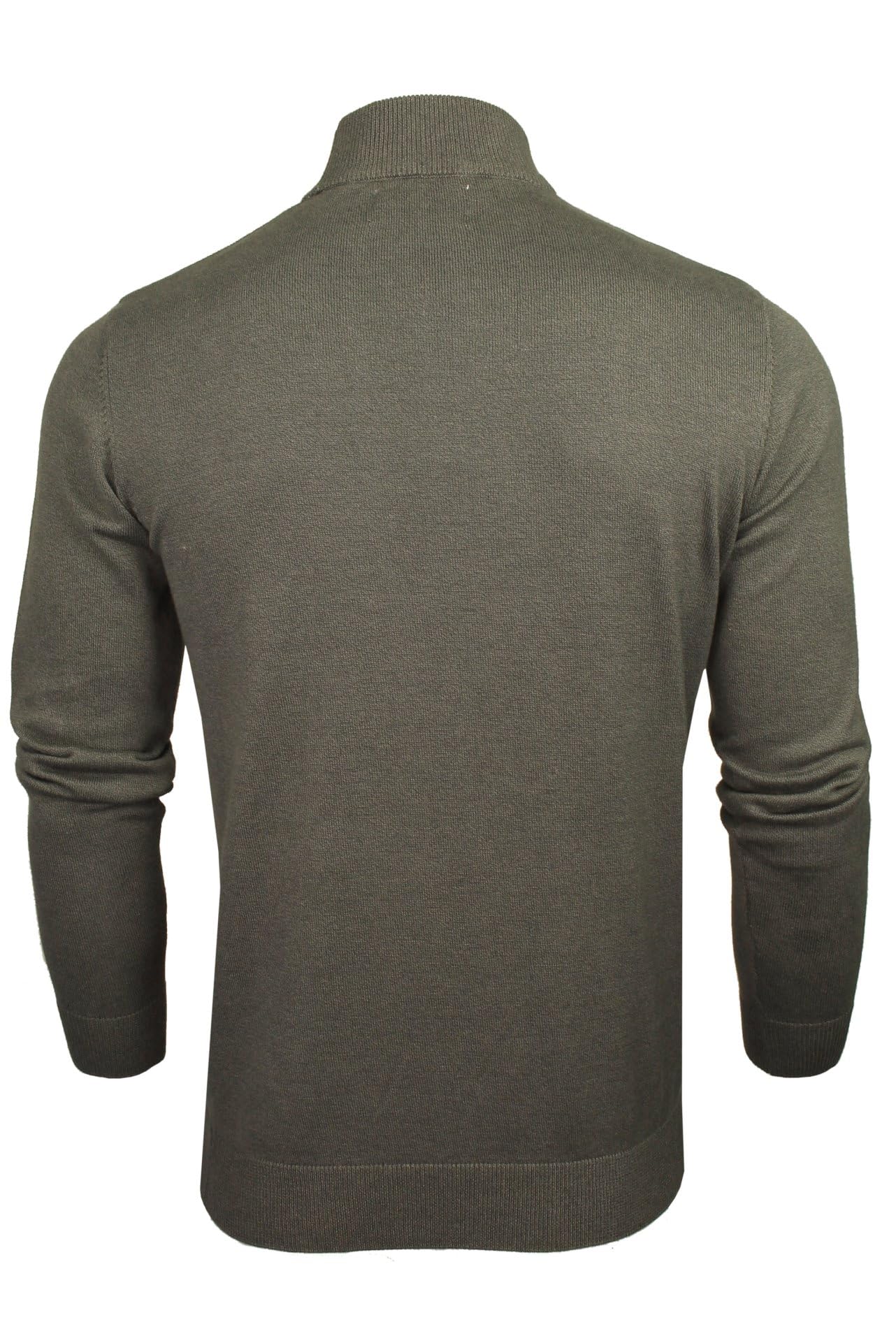 Xact Maglione da Uomo in Cotone a Collo Alto