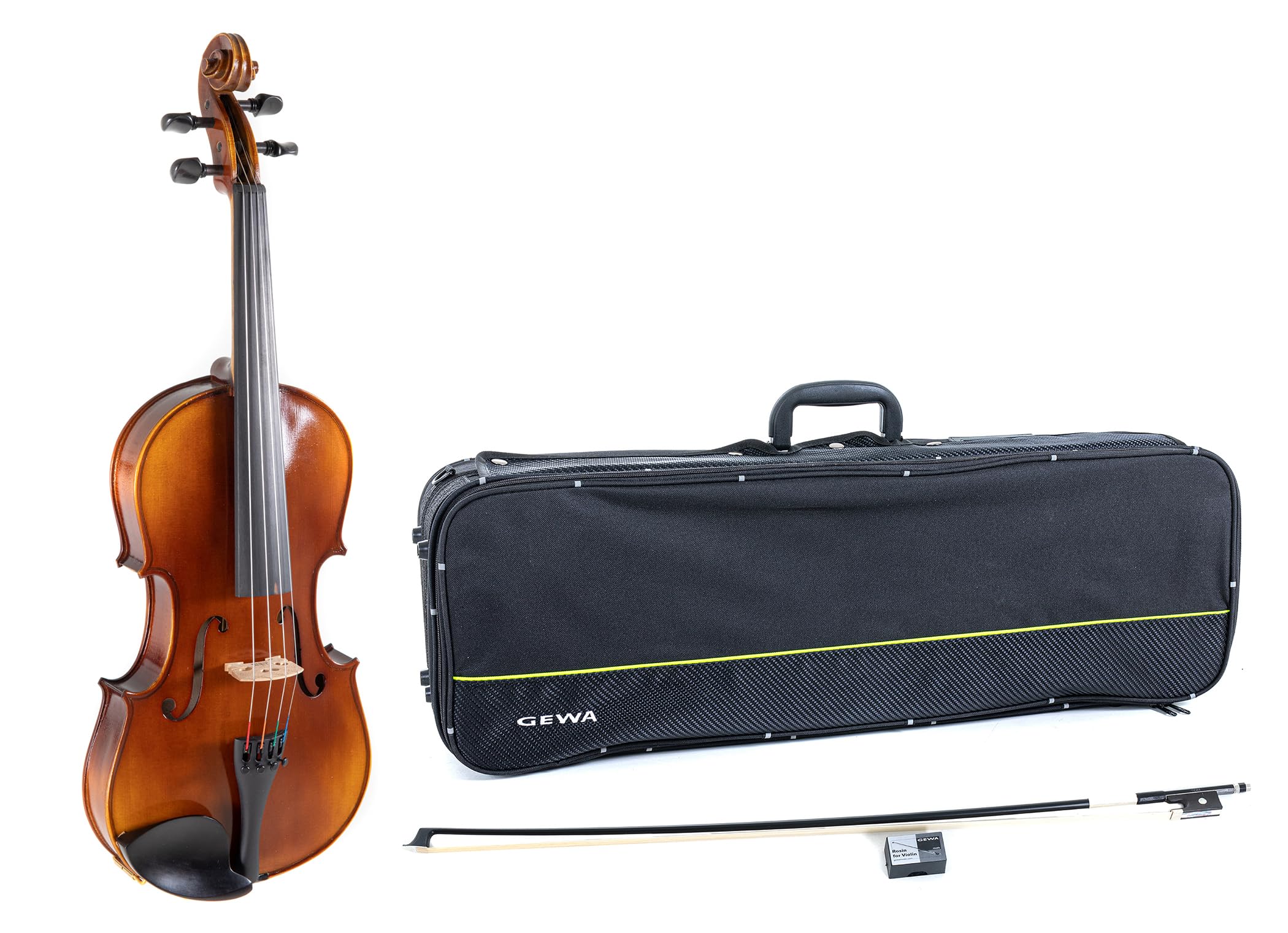 GEWA Set Viola Allegro VA1 – 39,5 cm pronto per suonare, incl. custodia per viola, archetto in carbonio, corde Thomastik Infeld AlphaYue