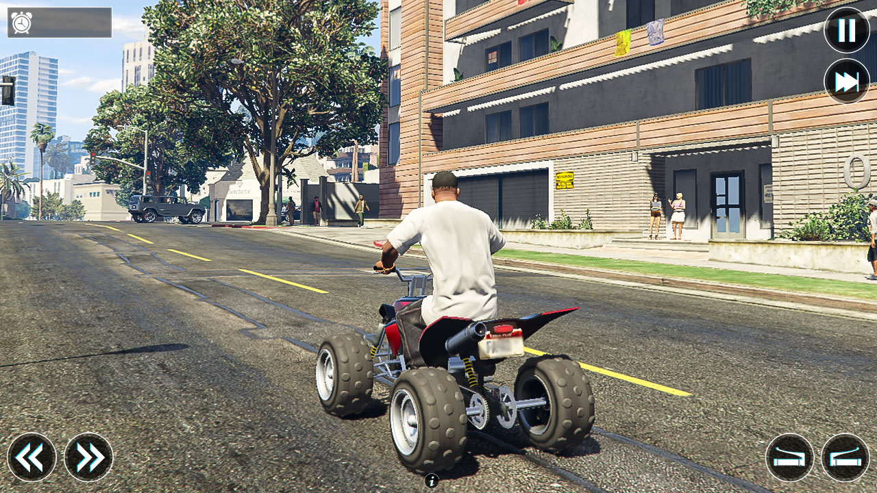 Quad Bike Stunt Racing Game ATV Bike Stunts Driving Simulator